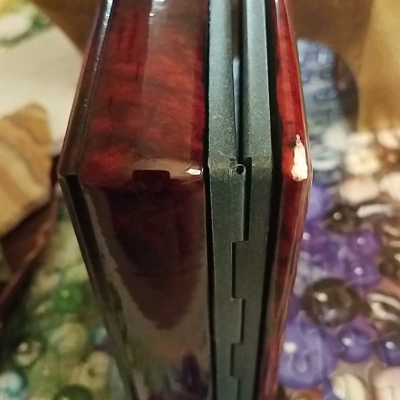 Genuine Alabaster Hand Carved Jewelry Box - Picture 4 of 6